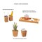 Hastings Home Hastings Home 5-PC Bamboo Bathroom Accessories Set 806542UYN - alternate 2